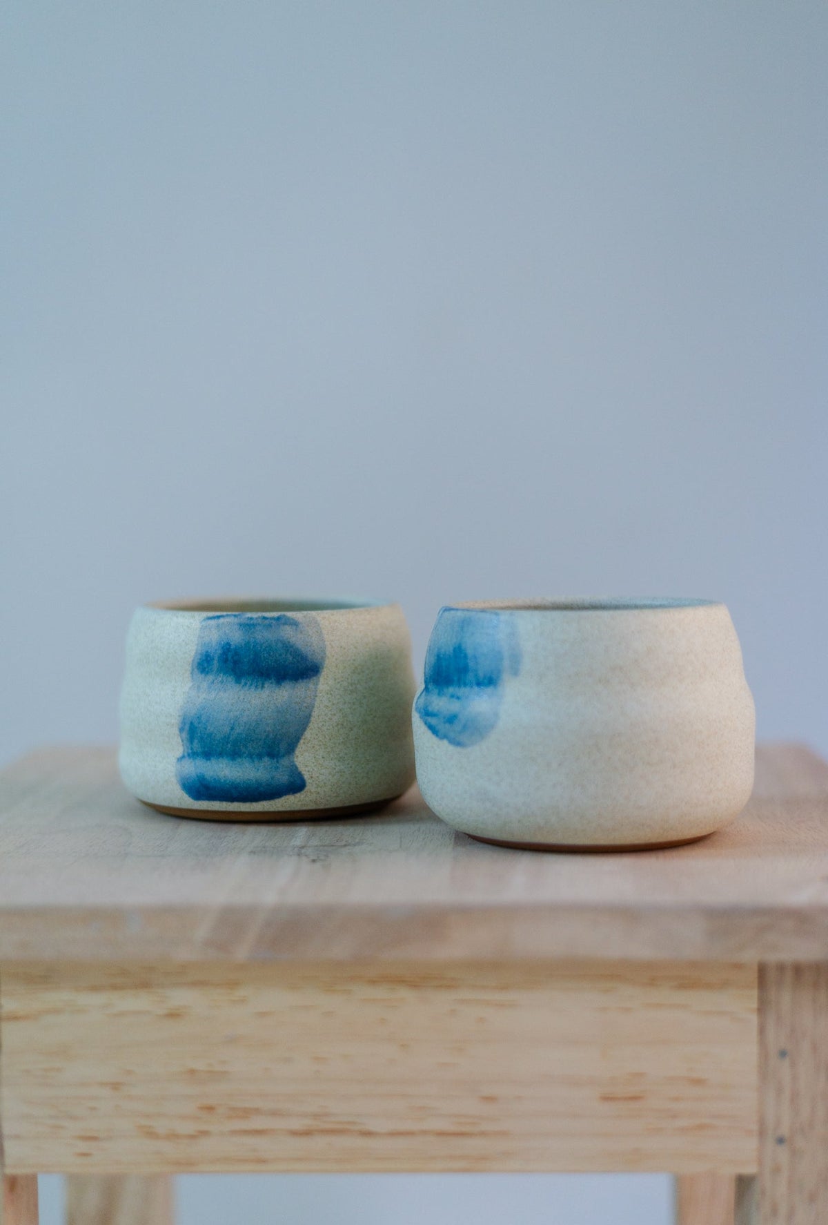 Handcrafted Wavy Ceramic Bowl |Set of 2 bowls | H-8 cm, W-10.5 cm – Food Safe