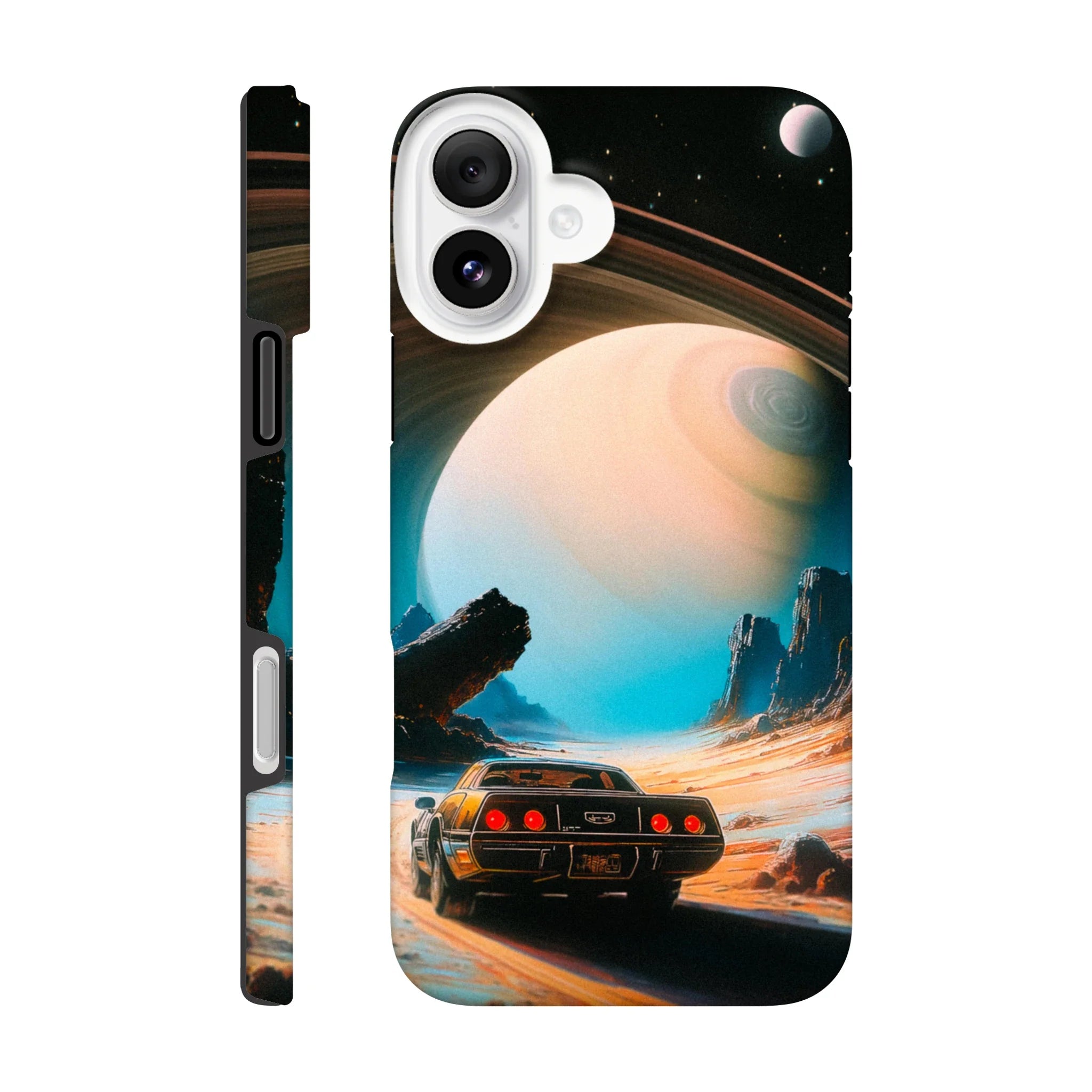 Space Race iPhone Case