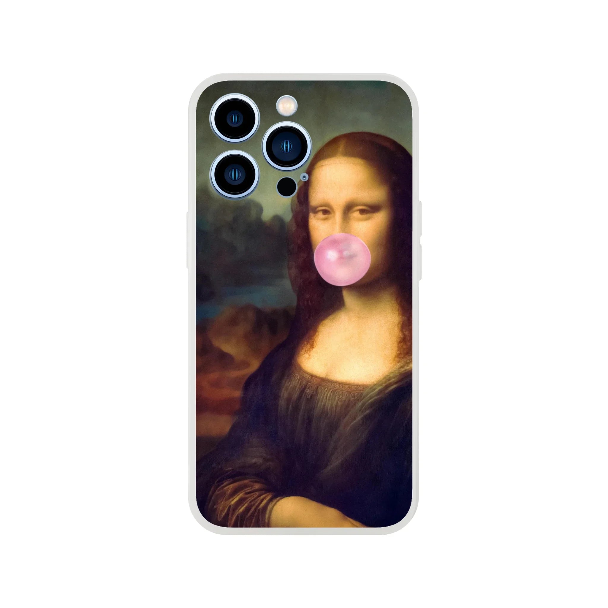 Mona Lisa Bubble Gum iPhone Case