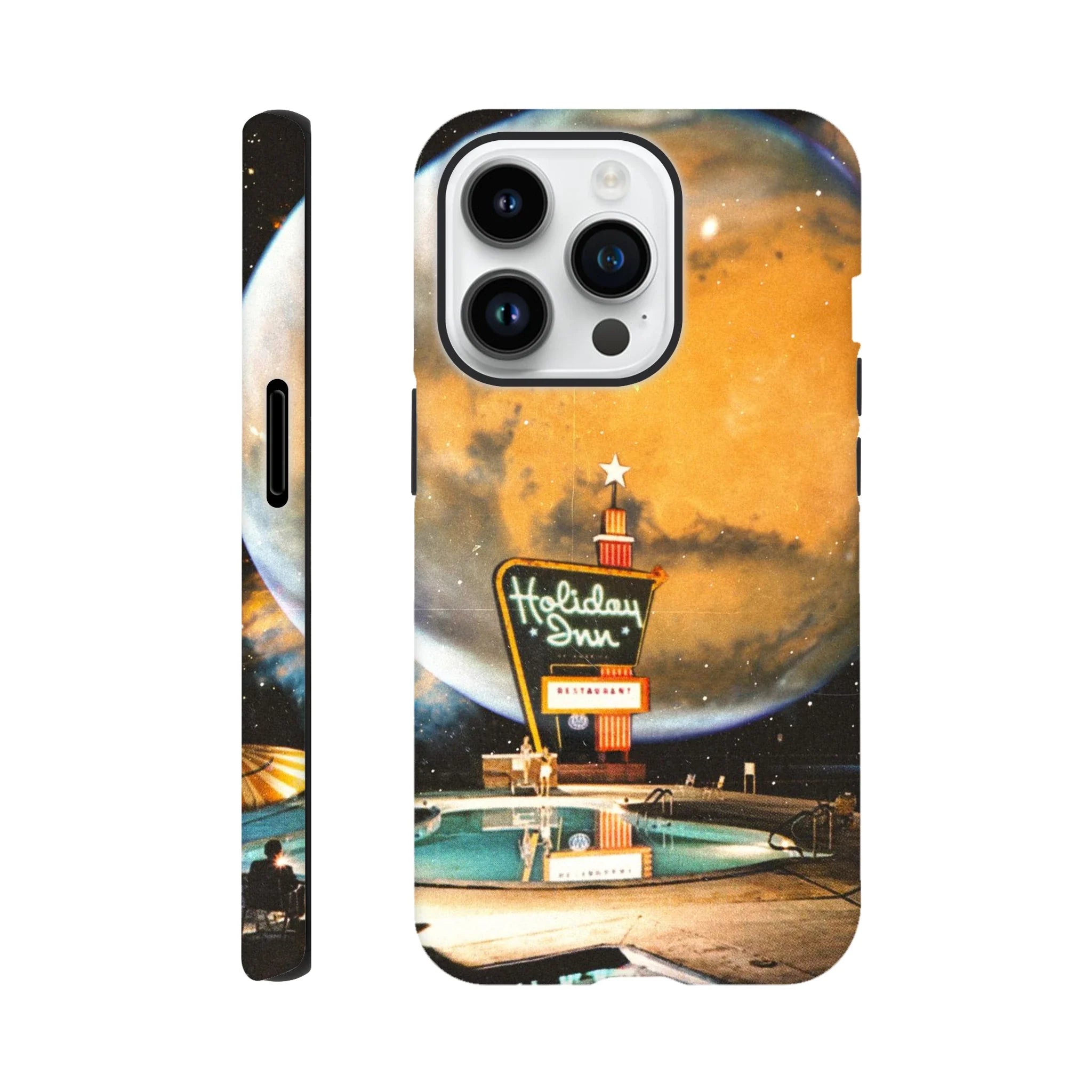 Space Hotel iPhone Case