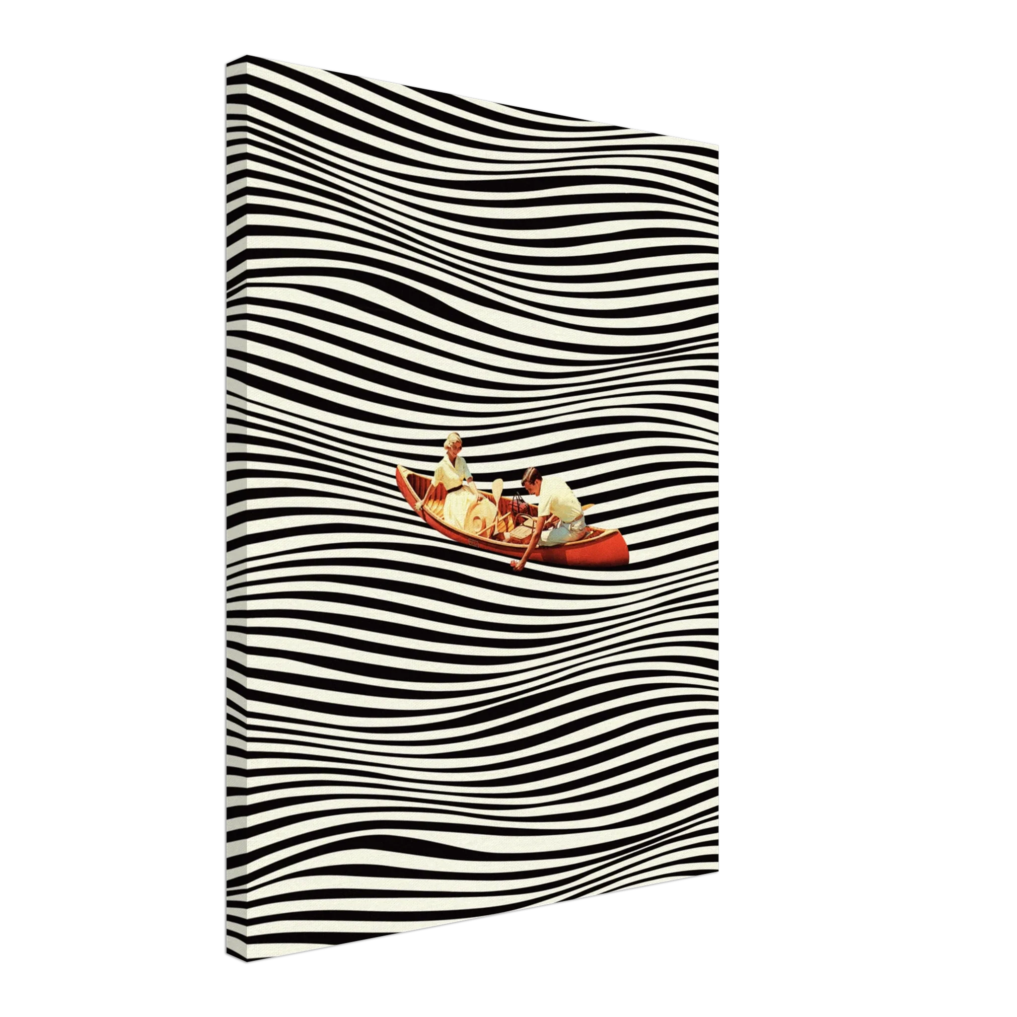 A Real Boat Trip Canvas