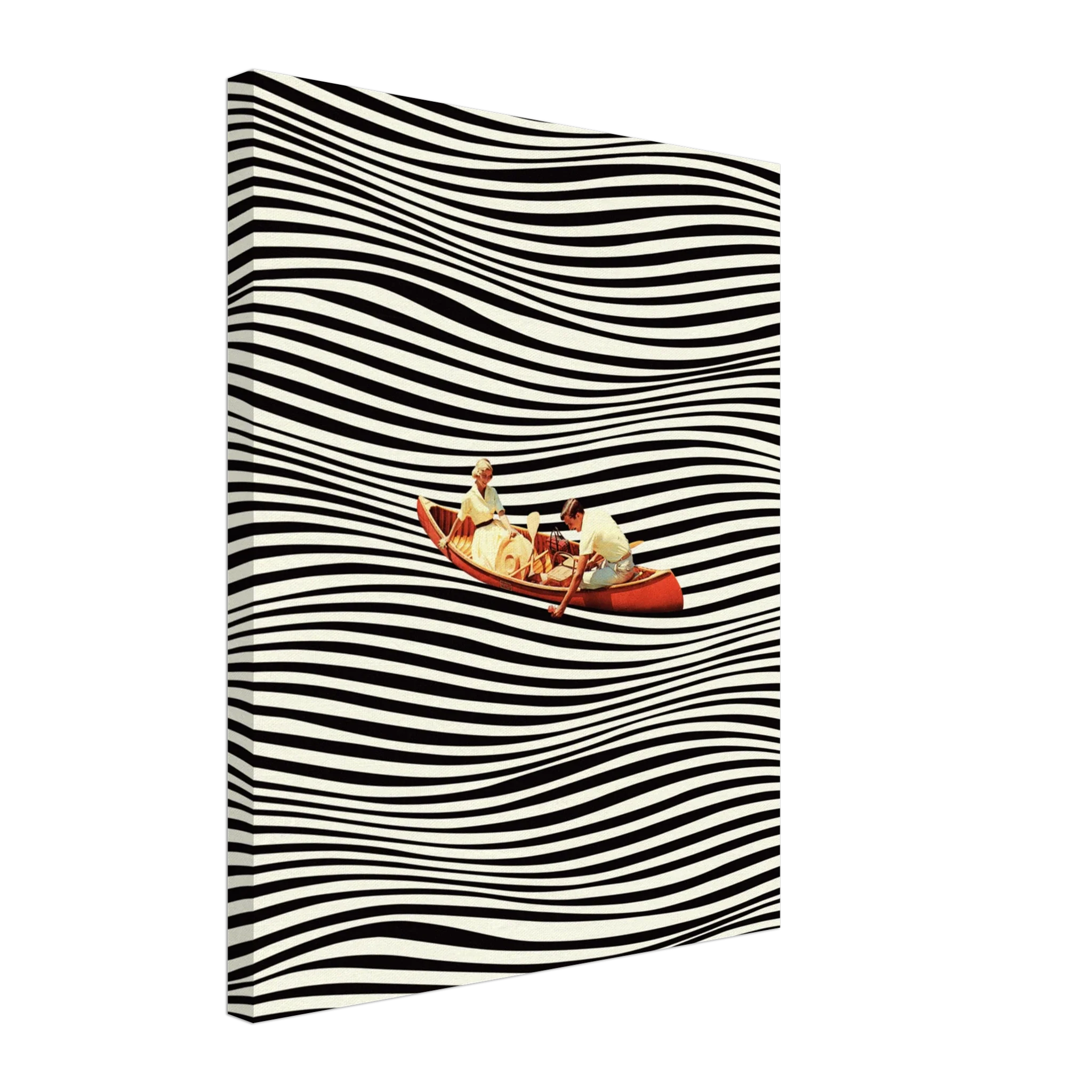 A Real Boat Trip Canvas