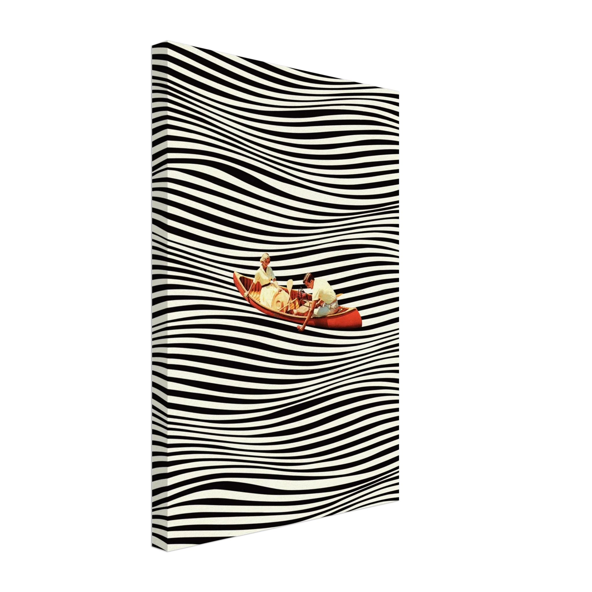 A Real Boat Trip Canvas