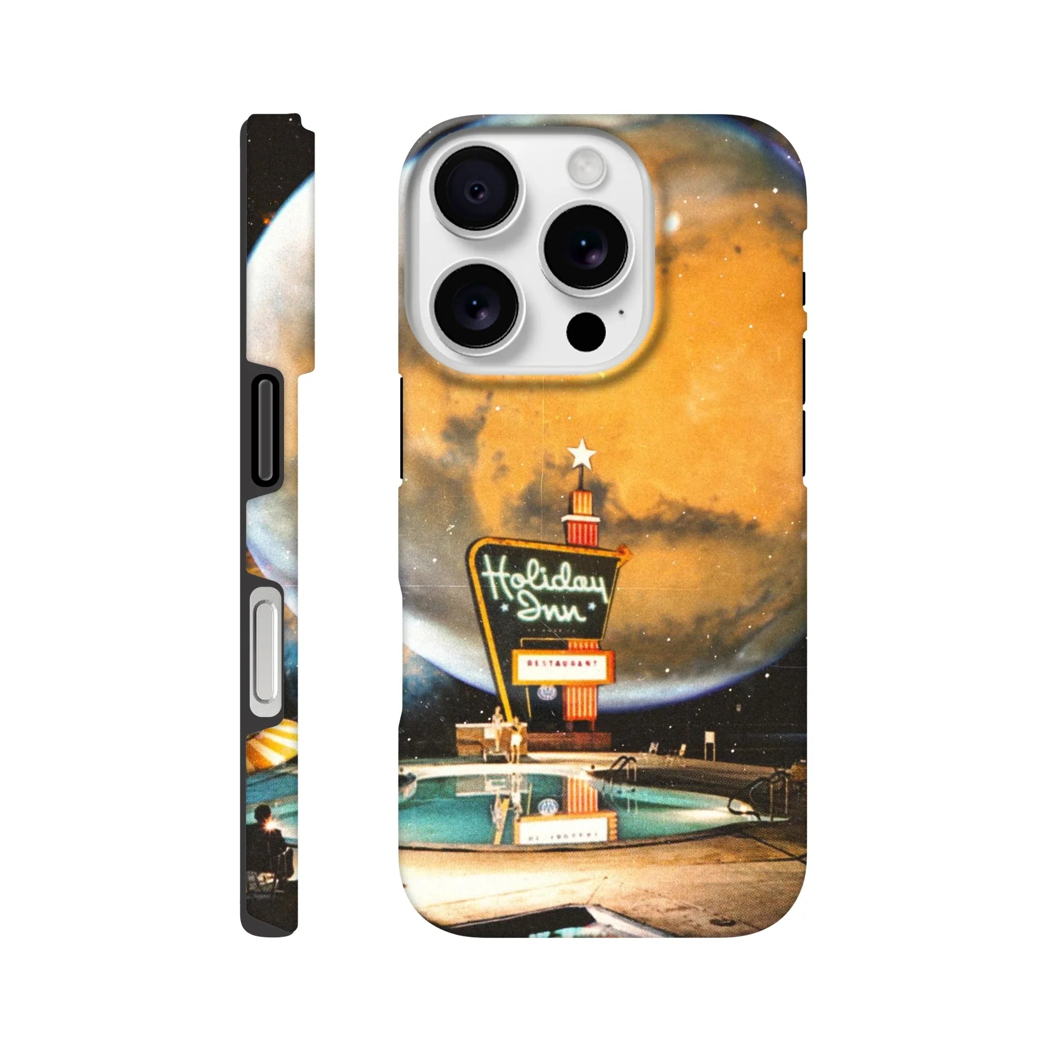 Space Hotel iPhone Case