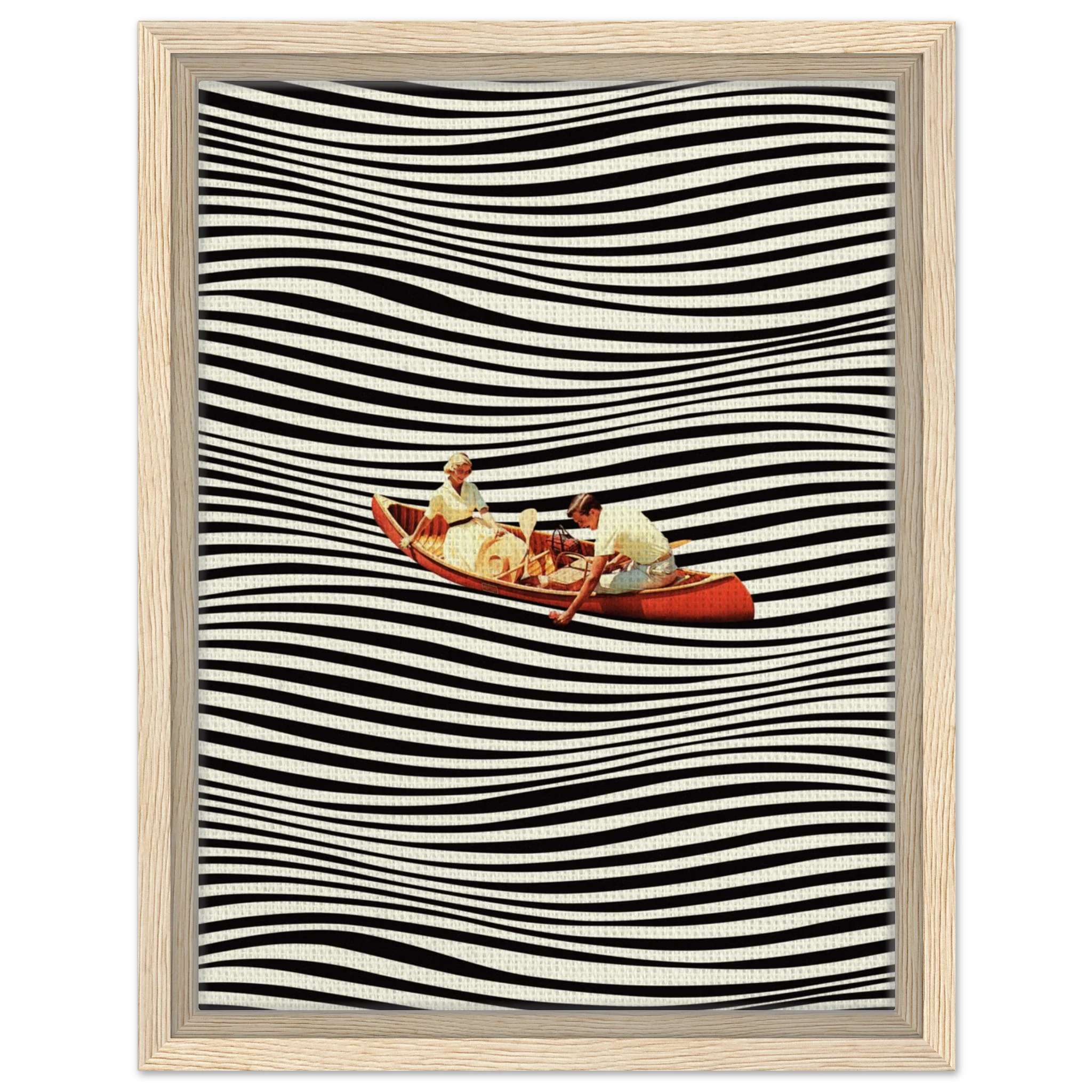 A Real Boat Trip Canvas