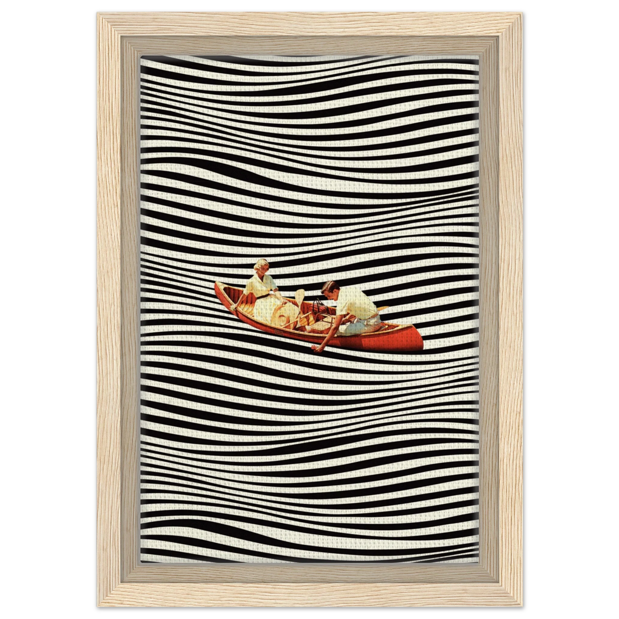 A Real Boat Trip Canvas