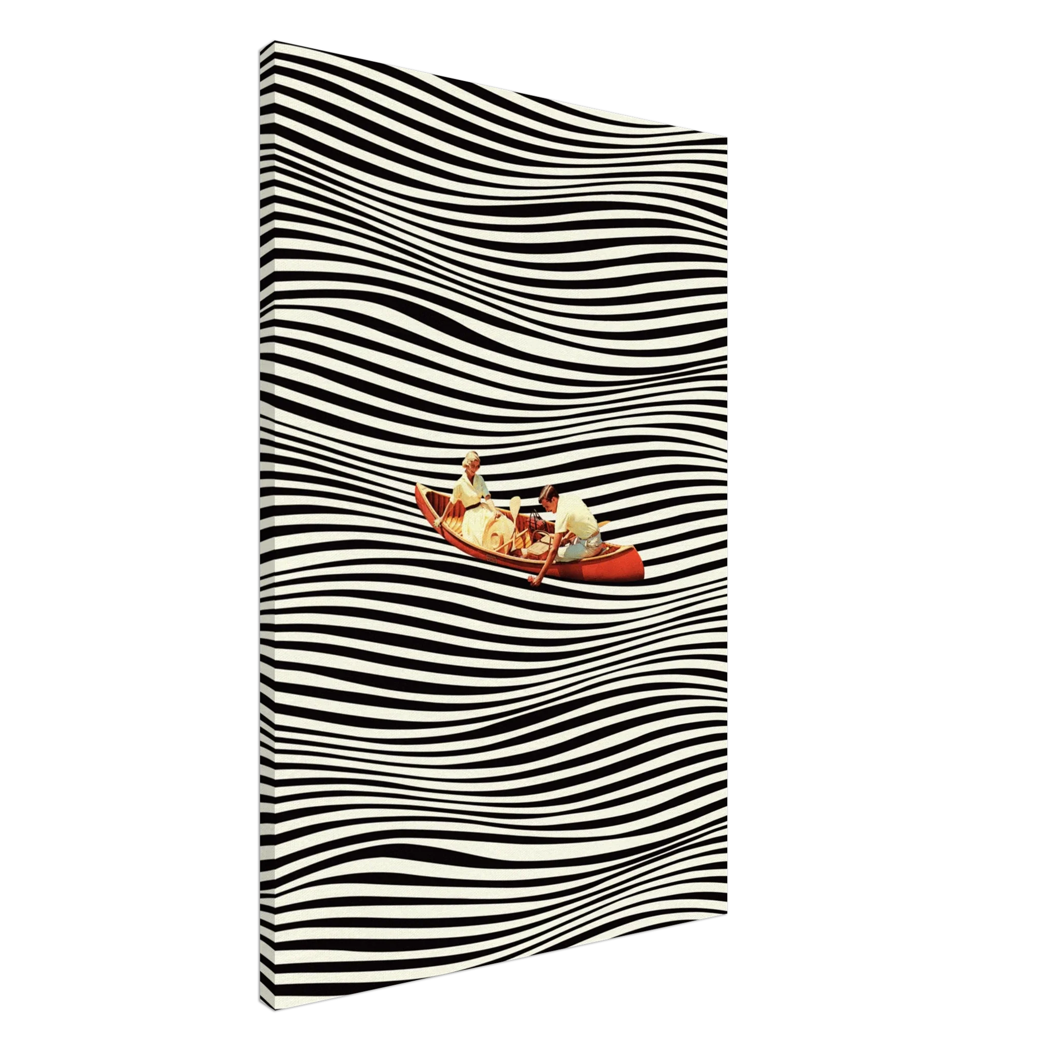 A Real Boat Trip Canvas