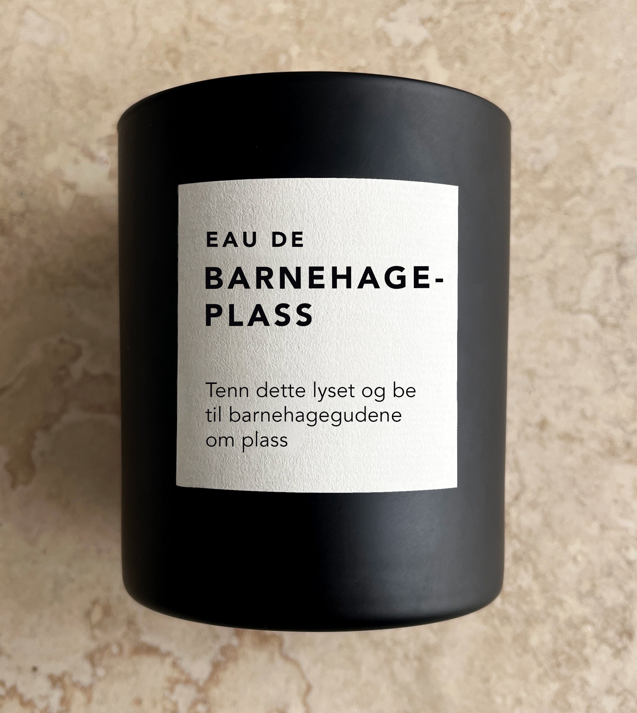 Eau De Barnehageplass duftlys