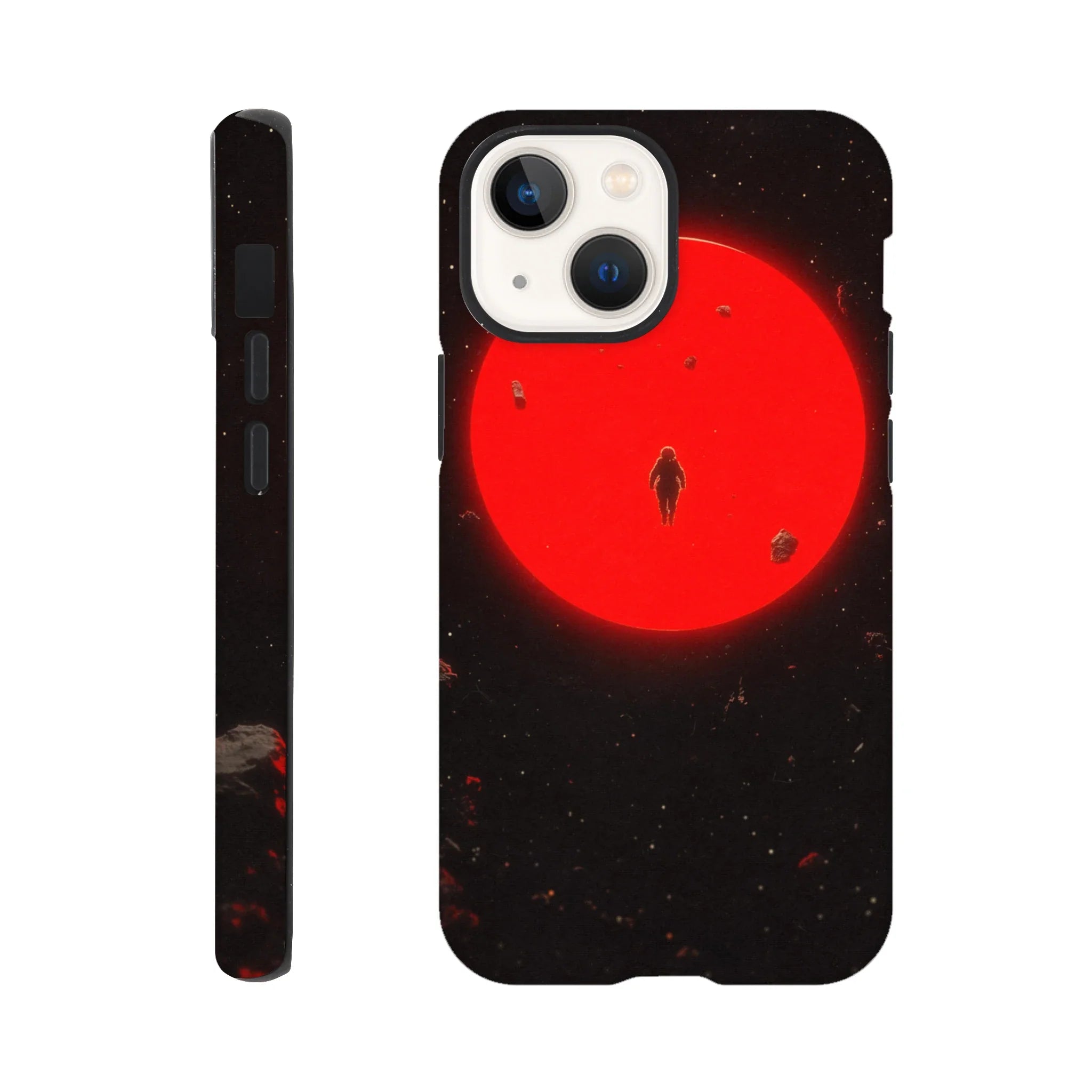 Red Moon iPhone Case