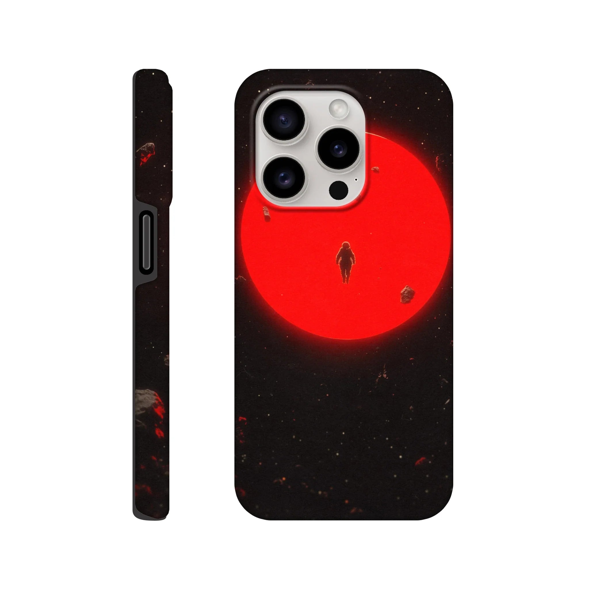 Red Moon iPhone Case