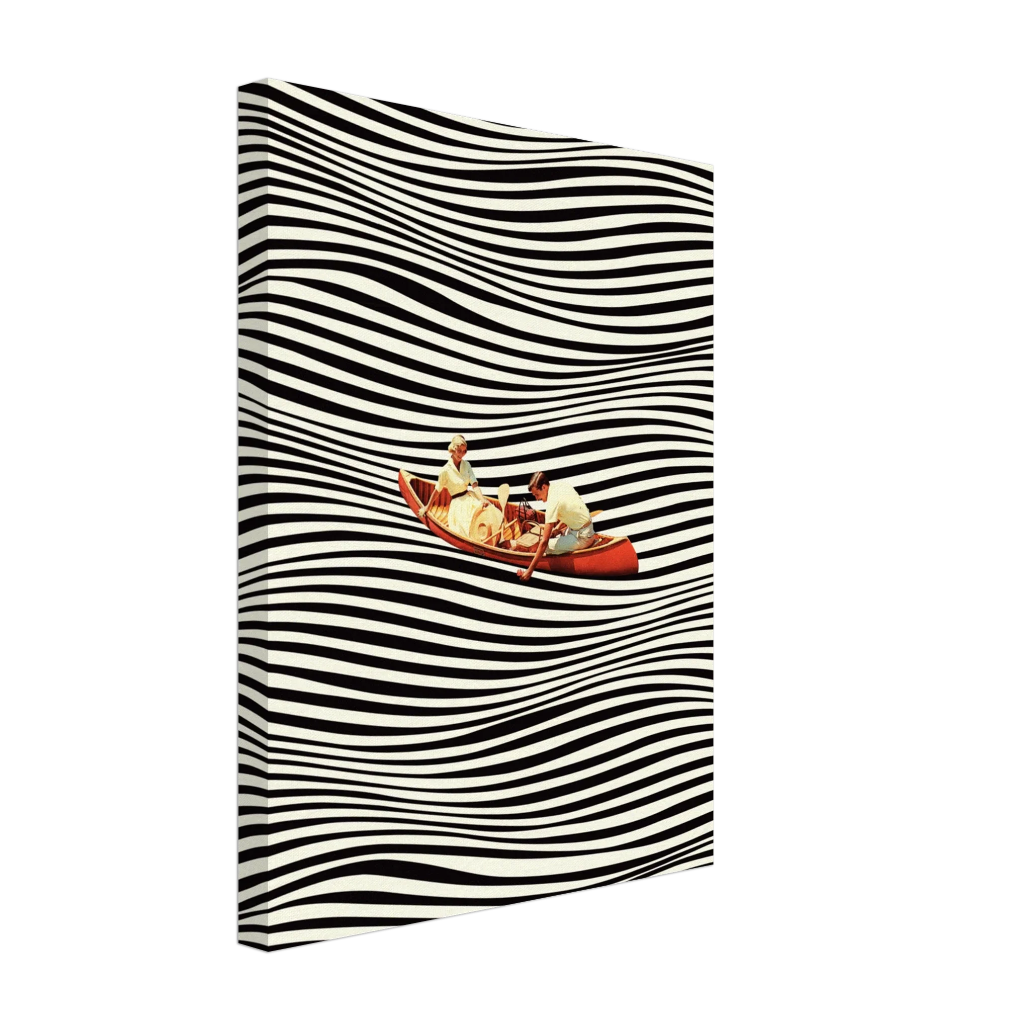 A Real Boat Trip Canvas