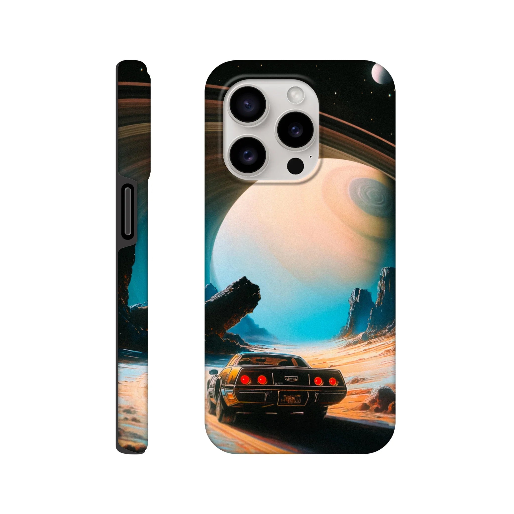 Space Race iPhone Case