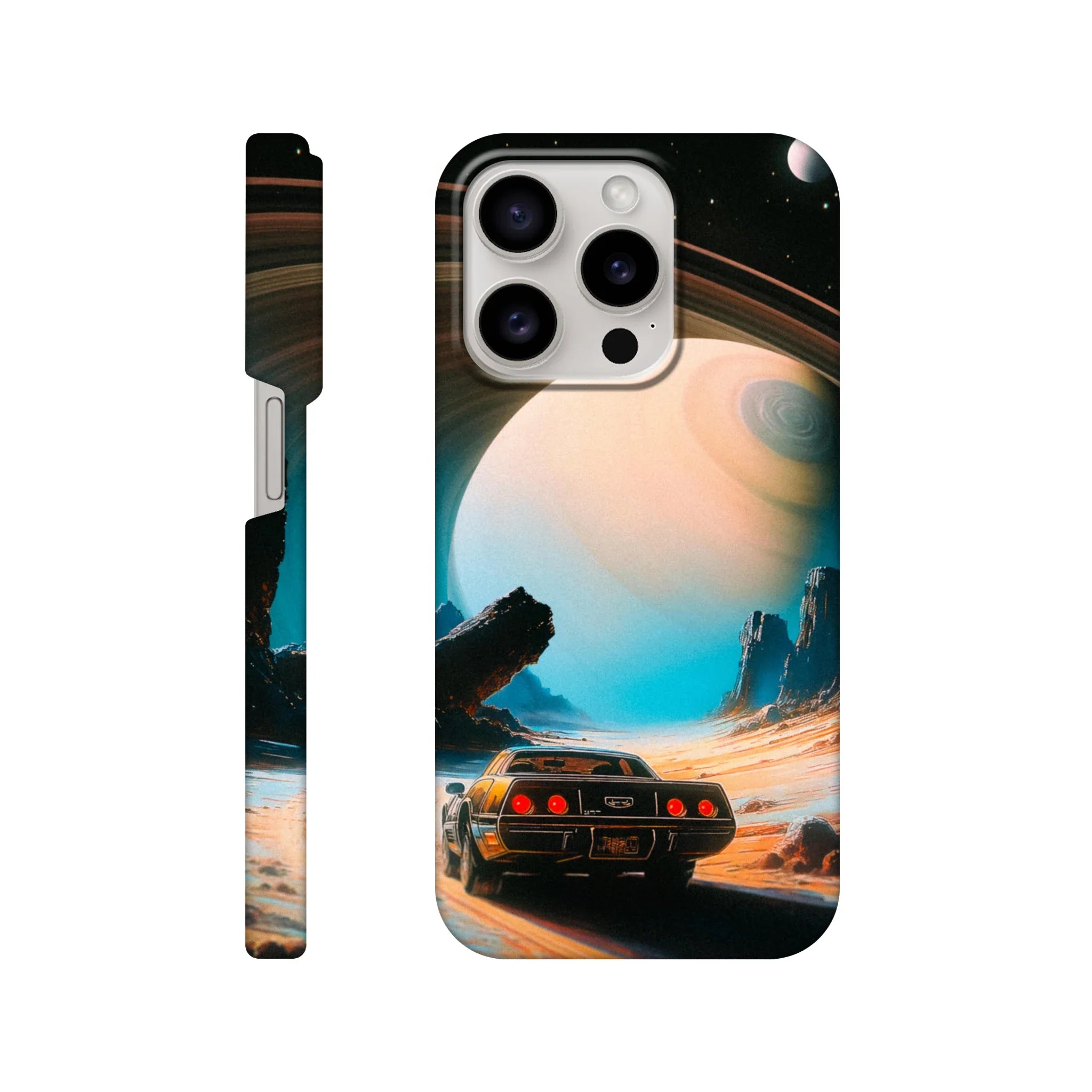 Space Race iPhone Case
