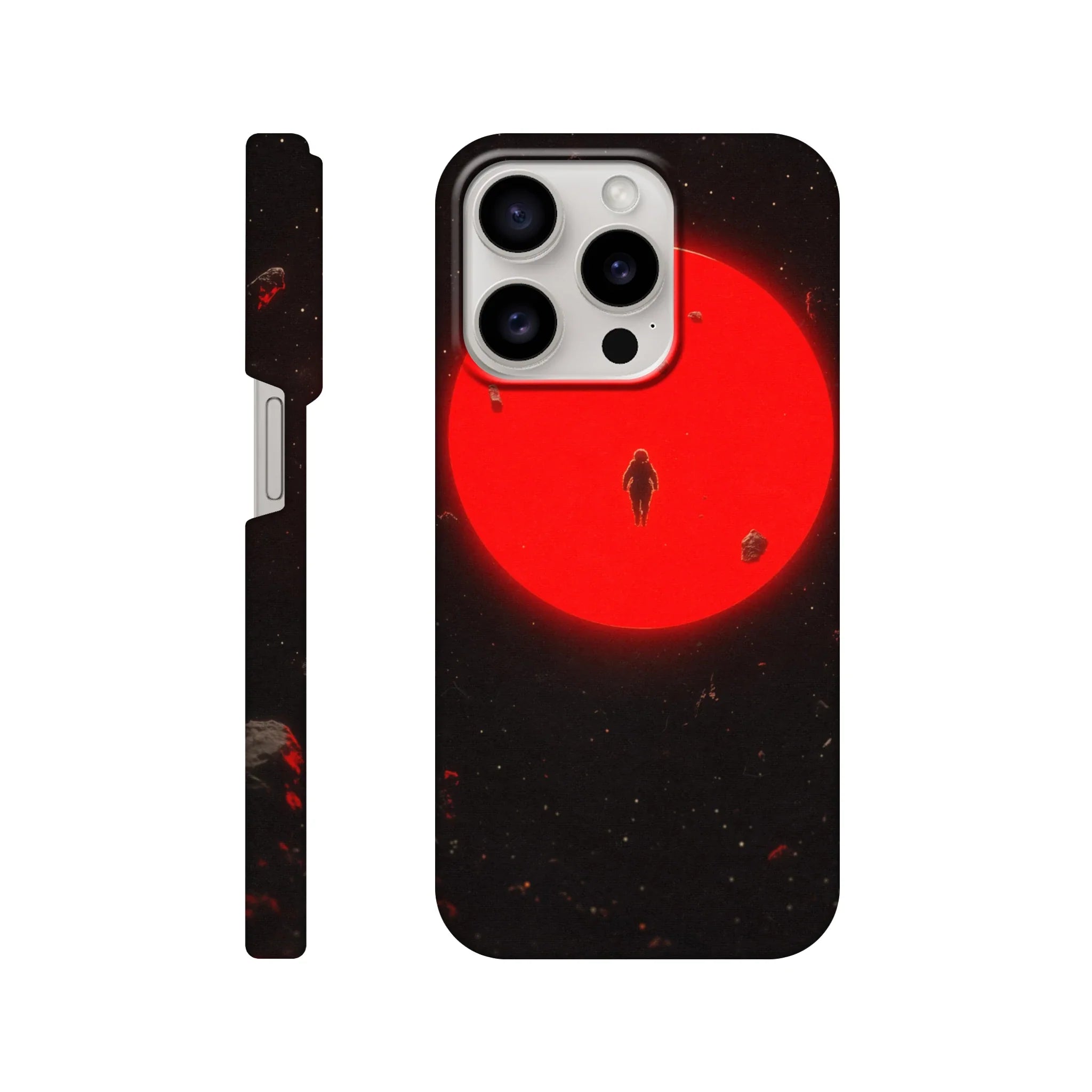 Red Moon iPhone Case