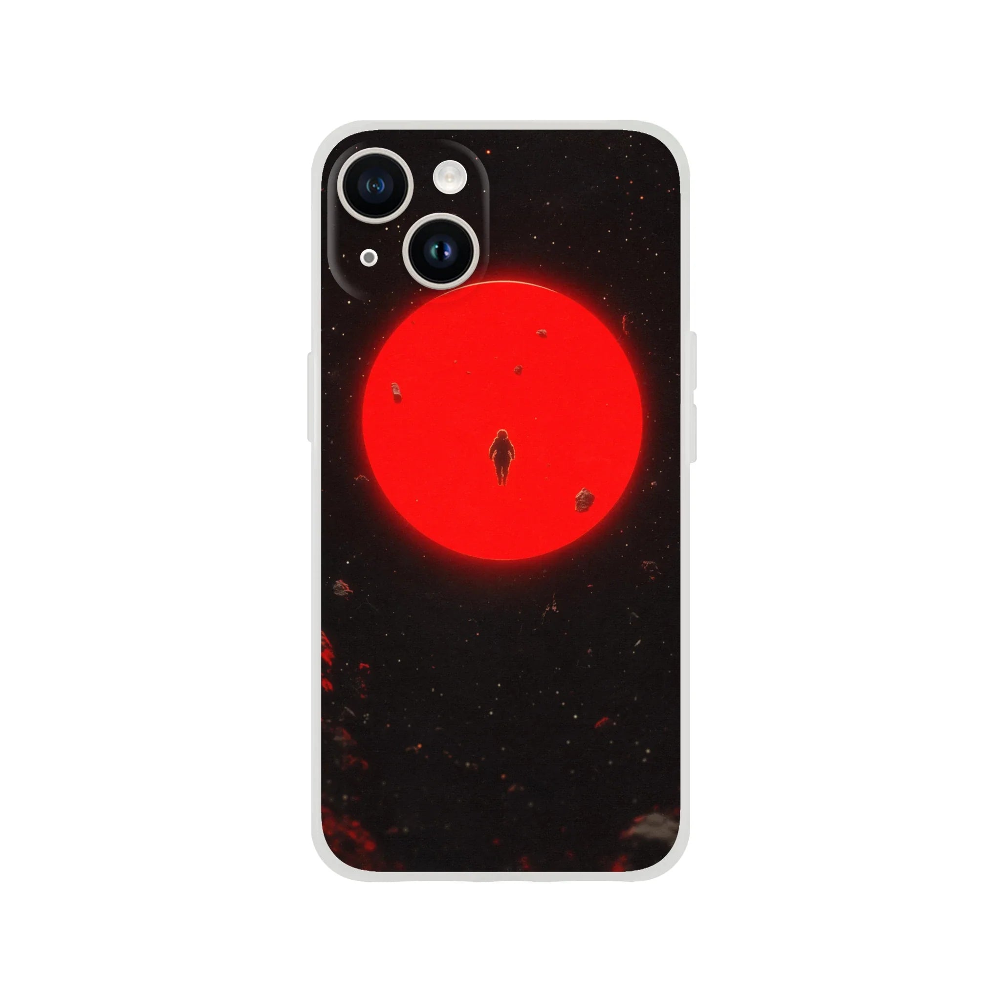 Red Moon iPhone Case