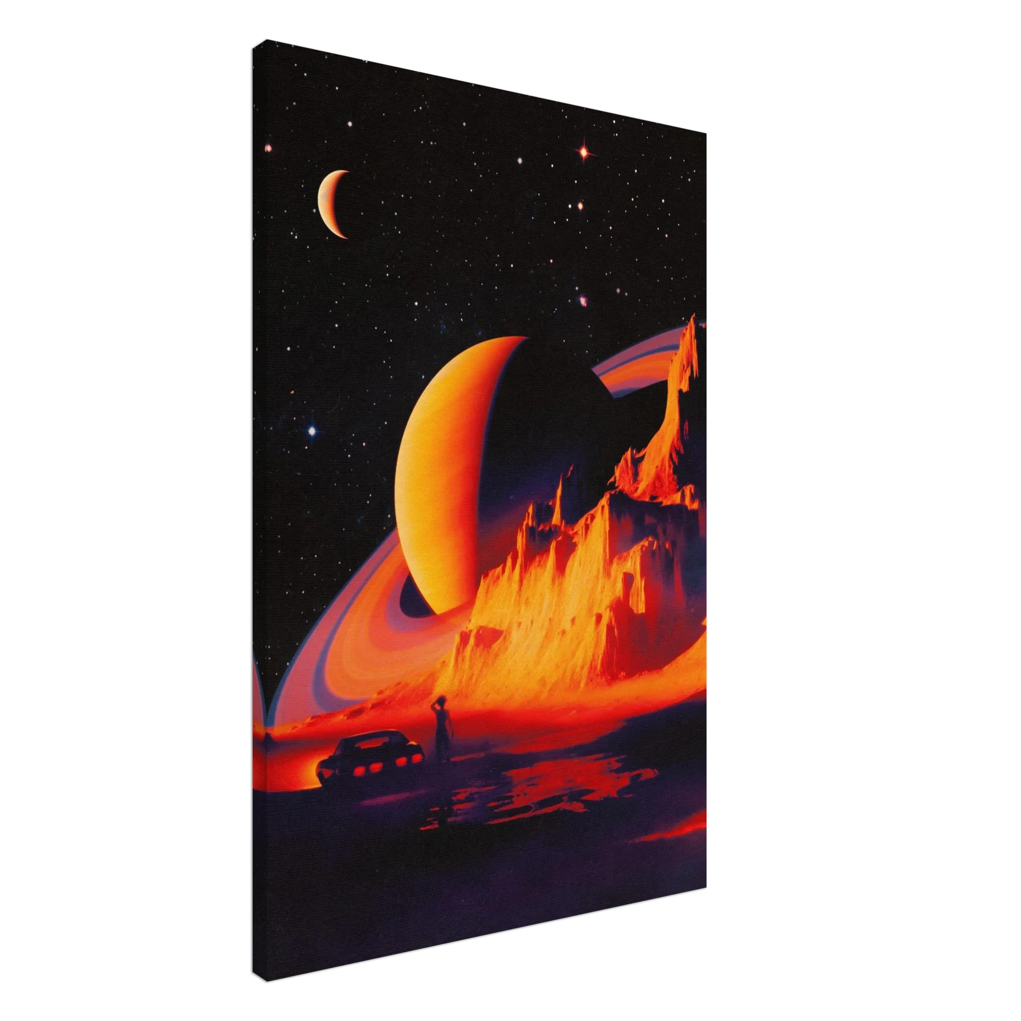 Alien Landscape Canvas