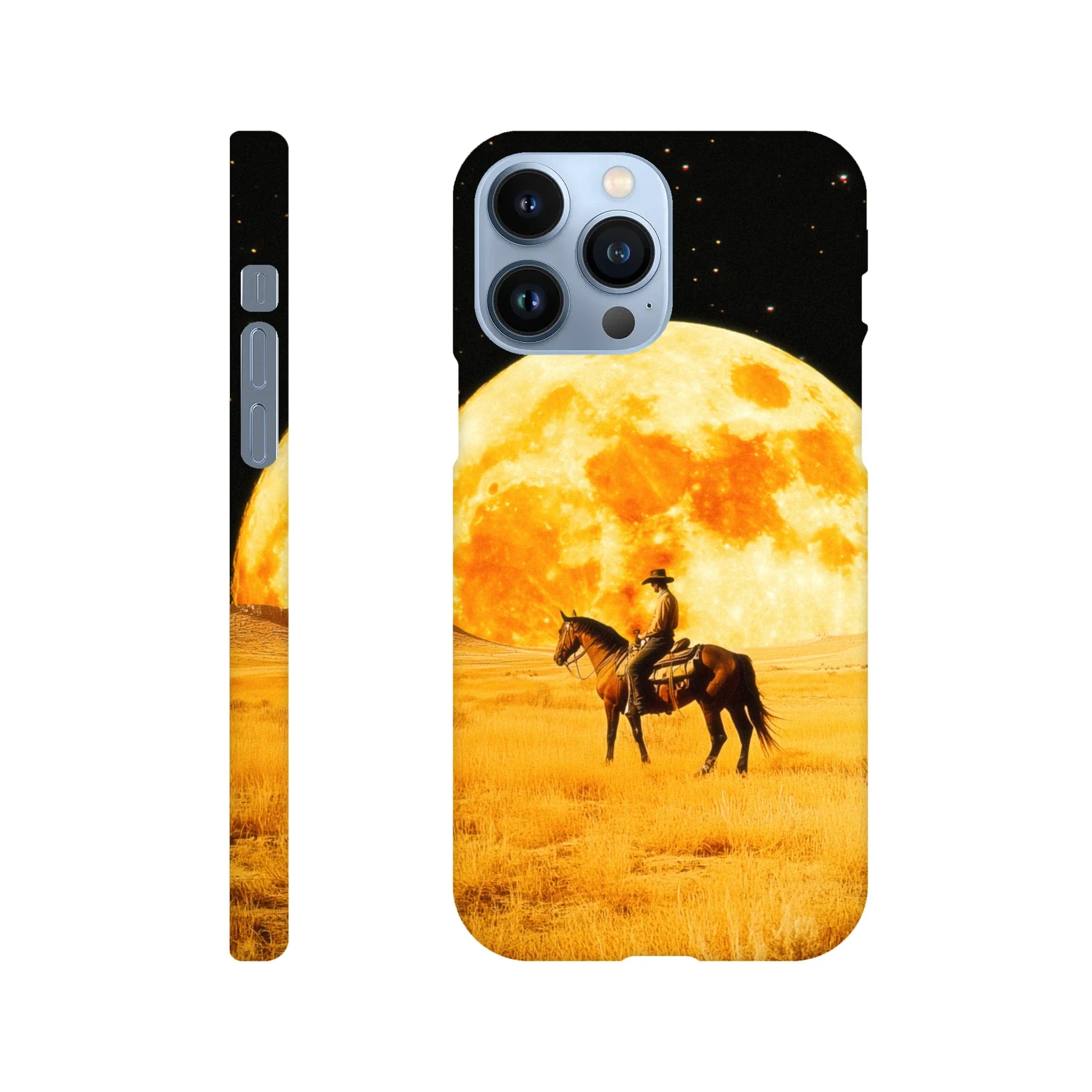 Lunar Cowboy iPhone Case