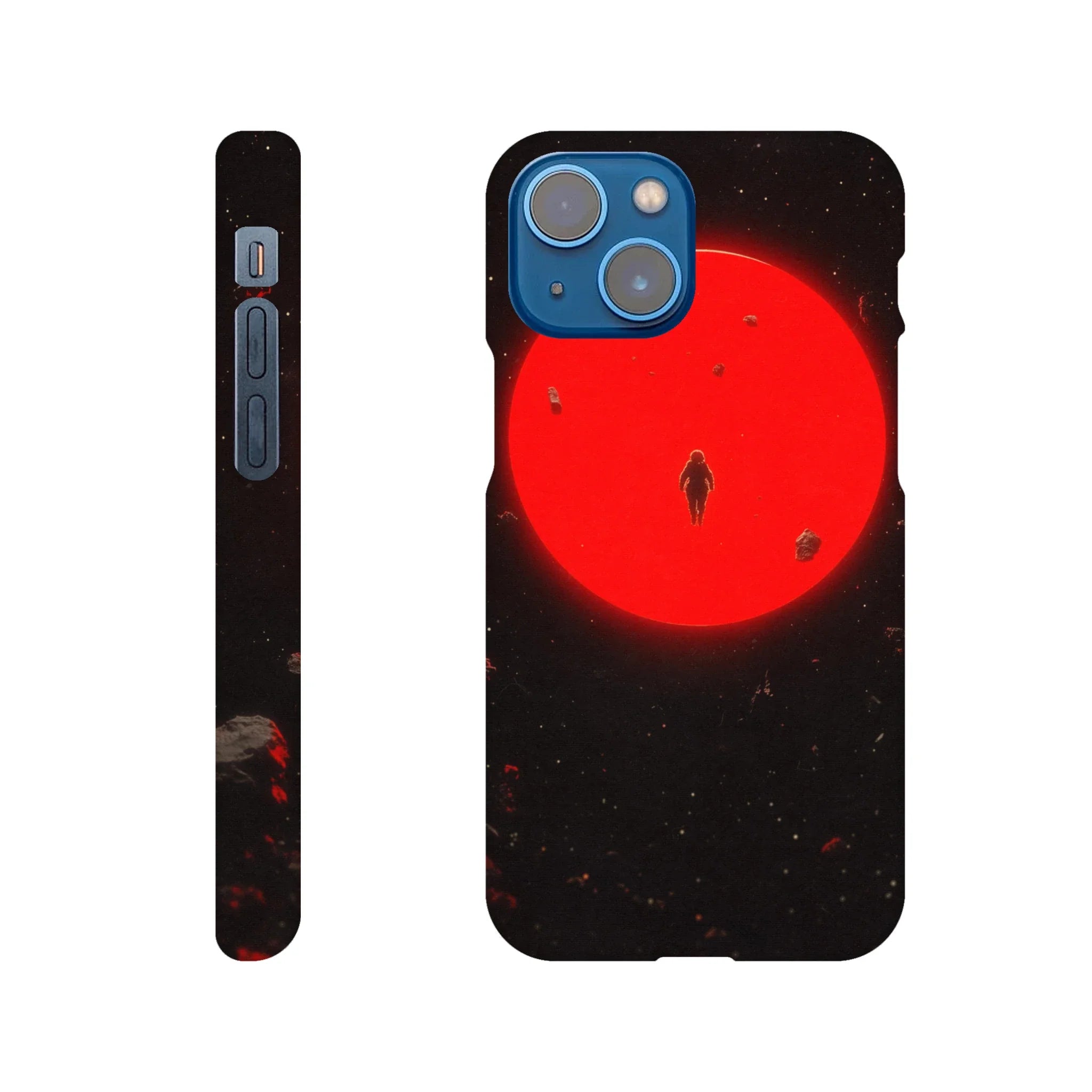 Red Moon iPhone Case