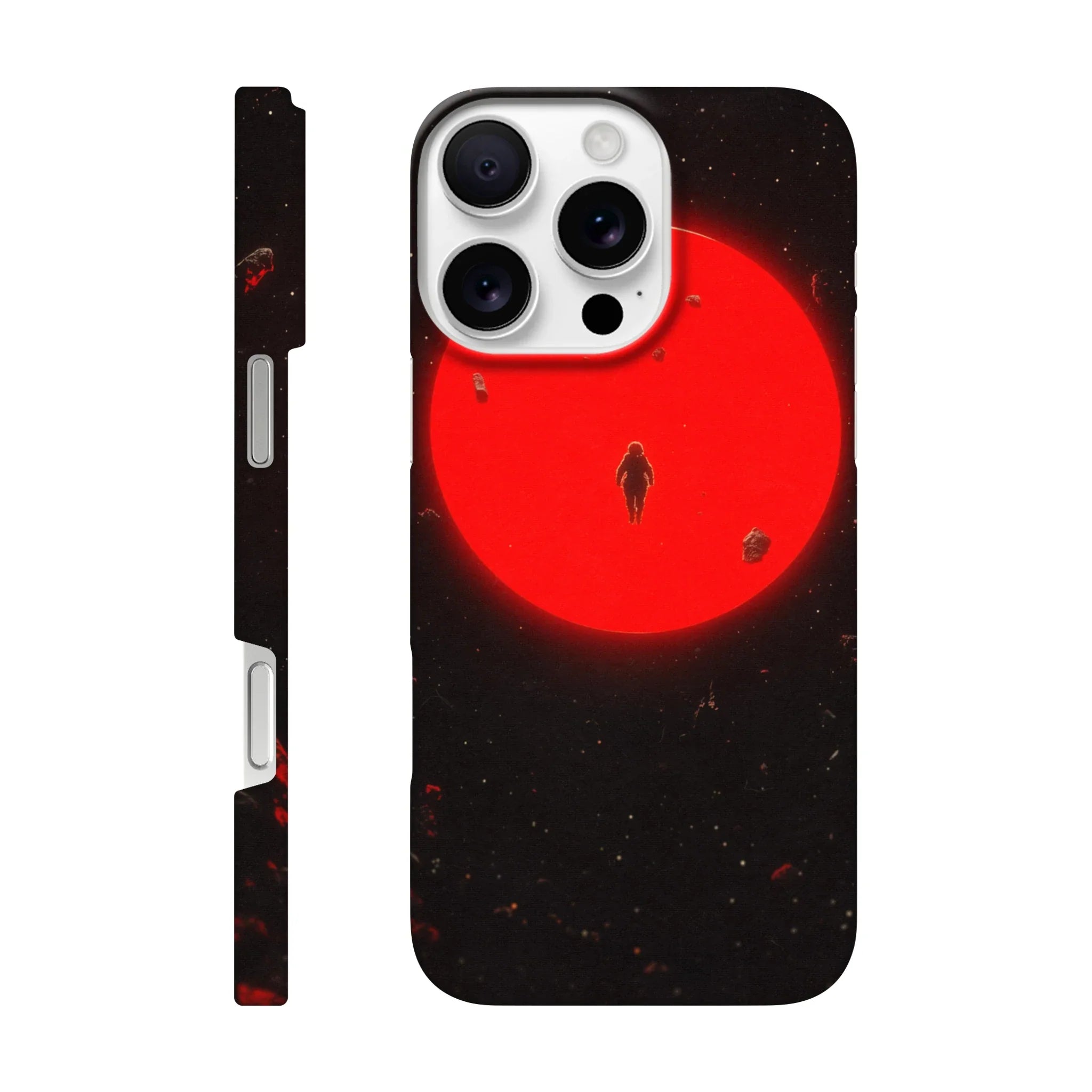 Red Moon iPhone Case