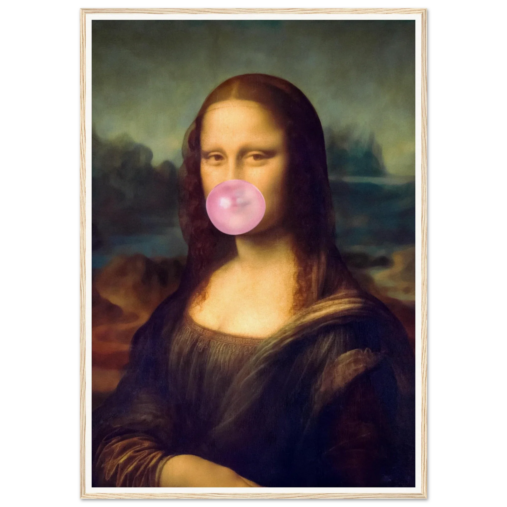 Mona Lisa Bubble Gum