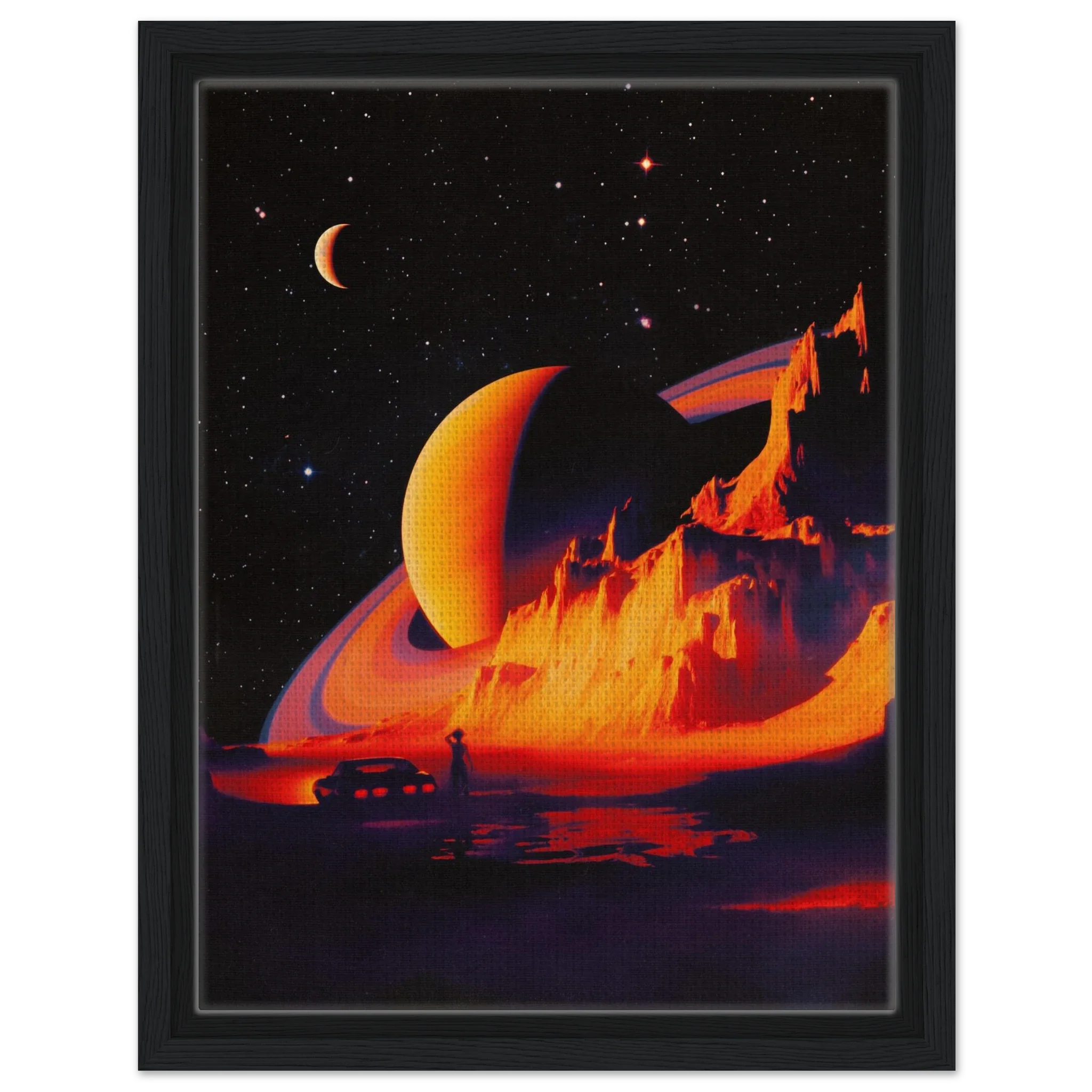 Alien Landscape Canvas