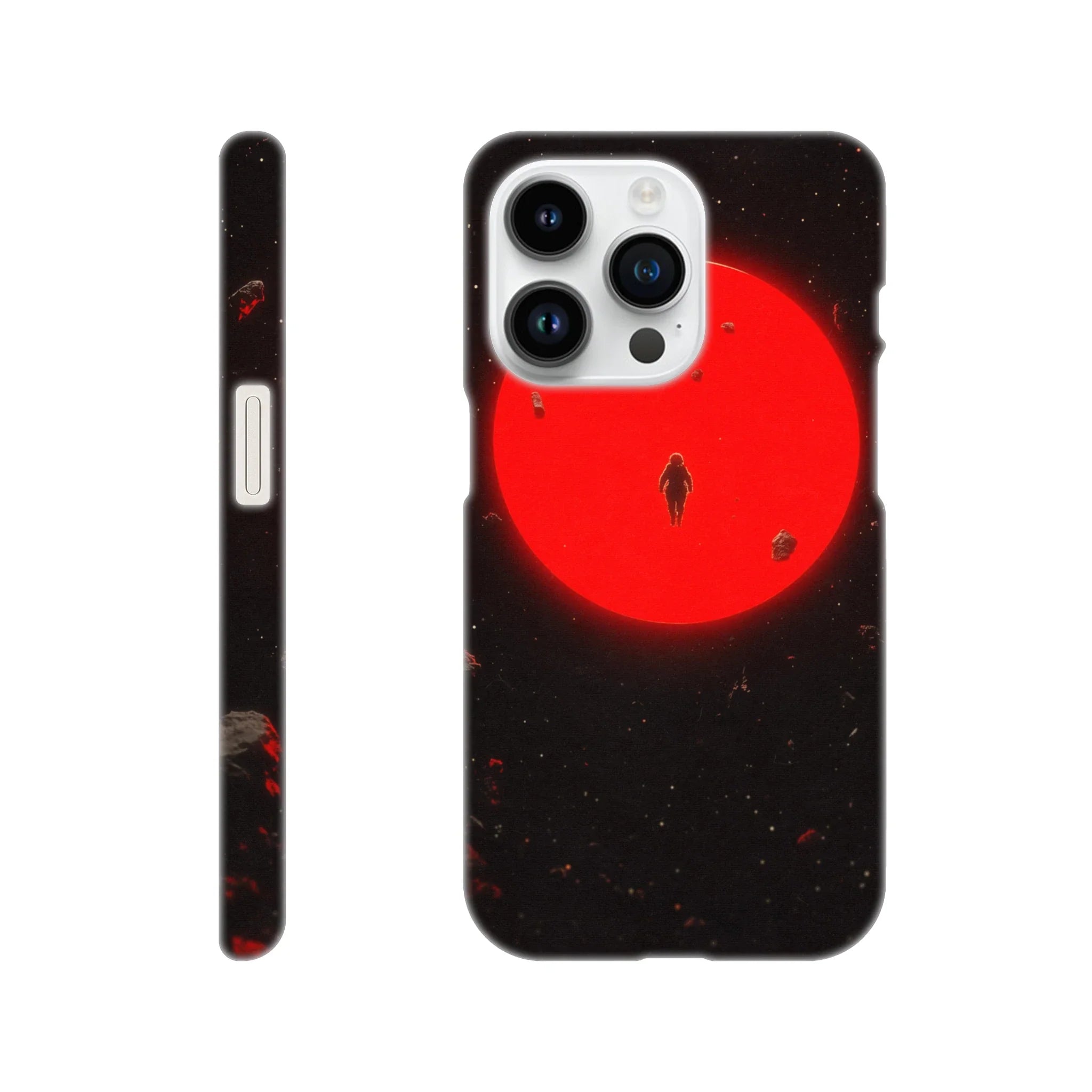 Red Moon iPhone Case