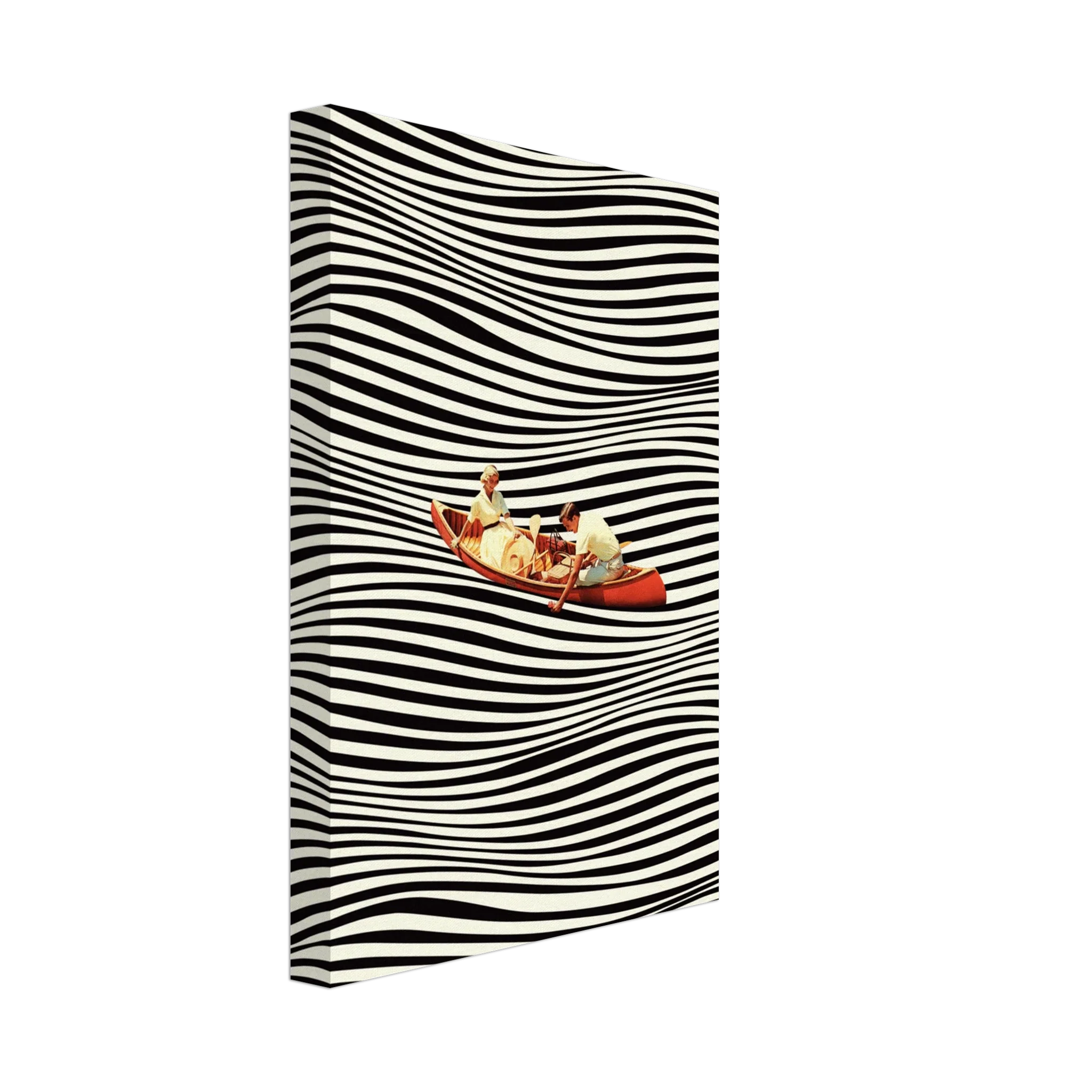 A Real Boat Trip Canvas