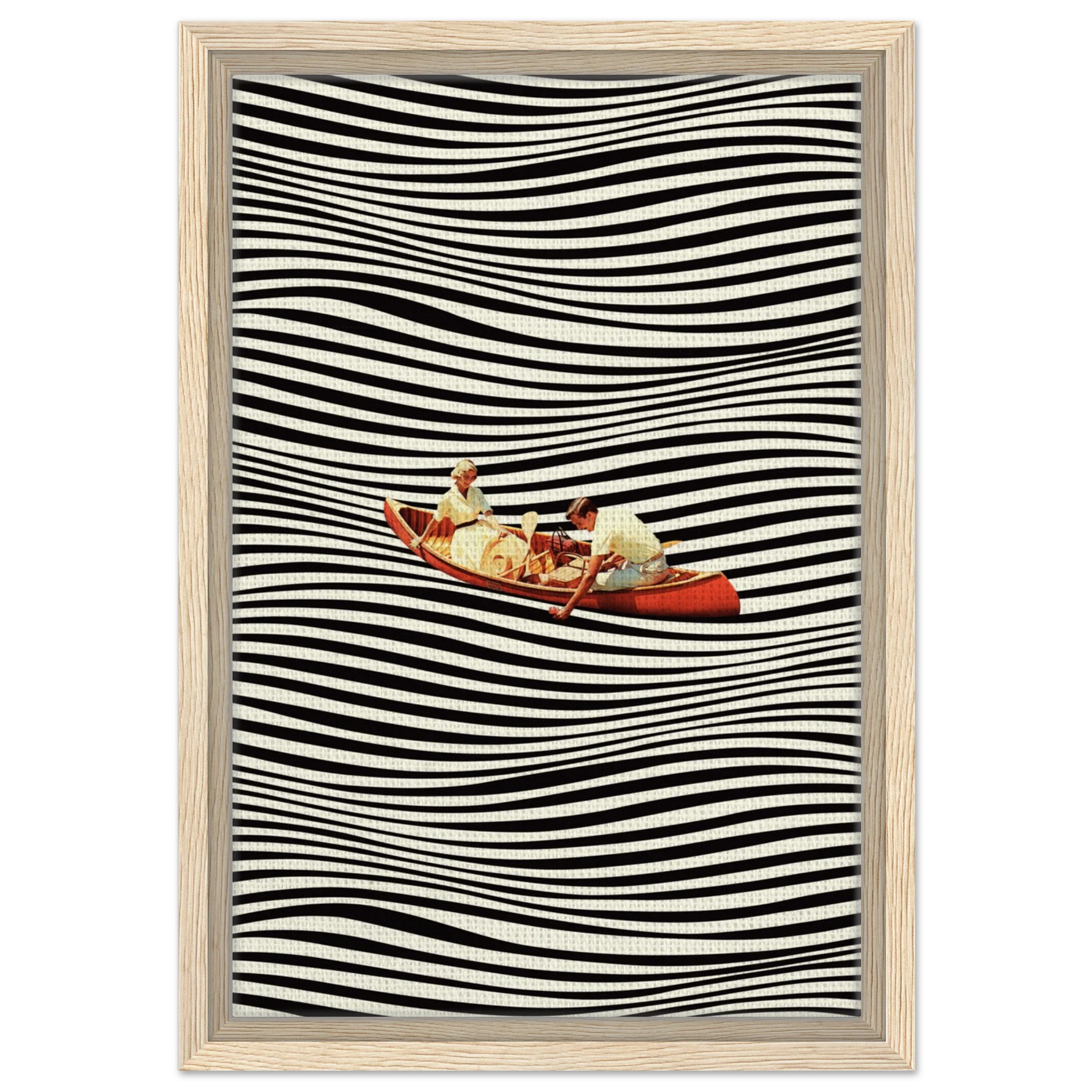 A Real Boat Trip Canvas