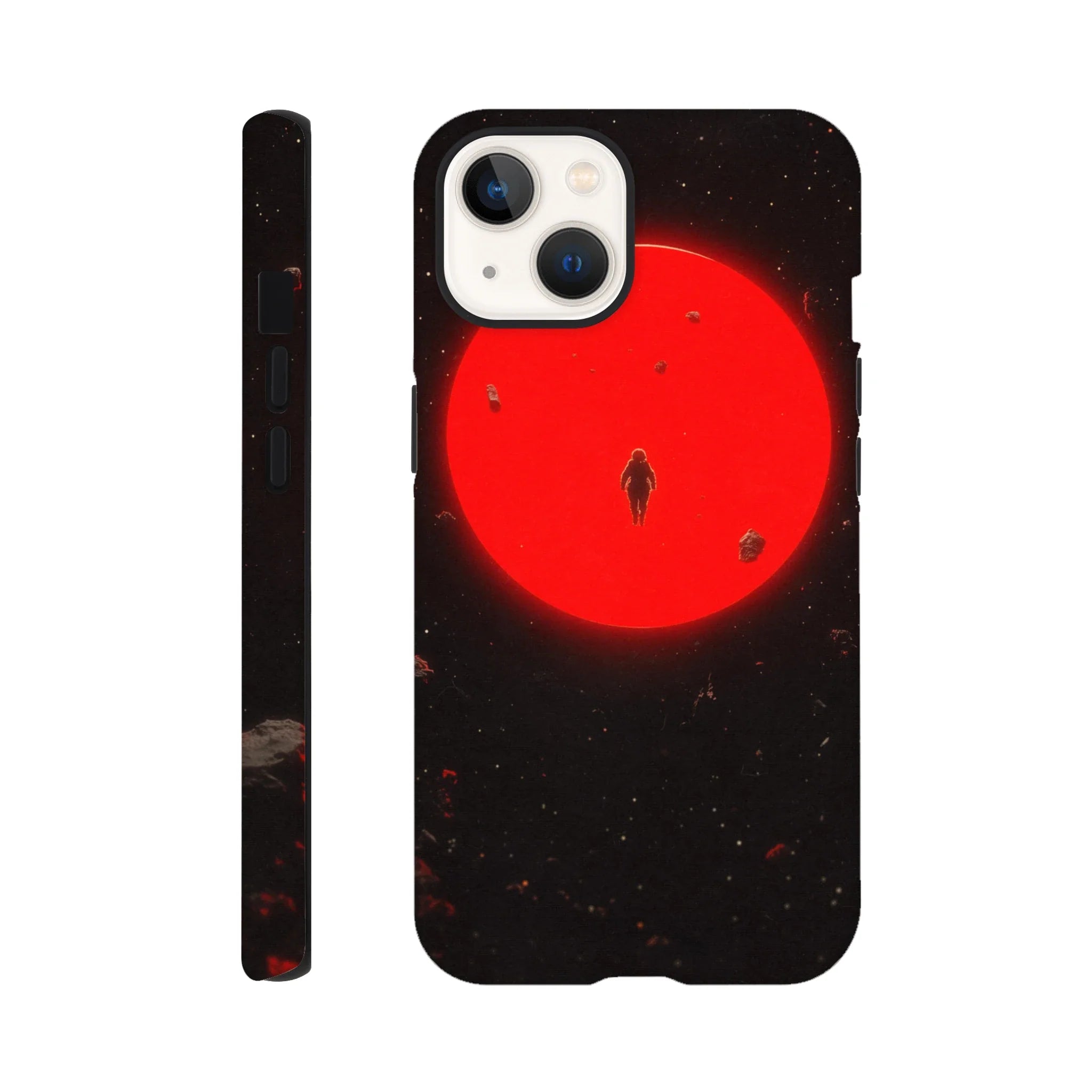 Red Moon iPhone Case