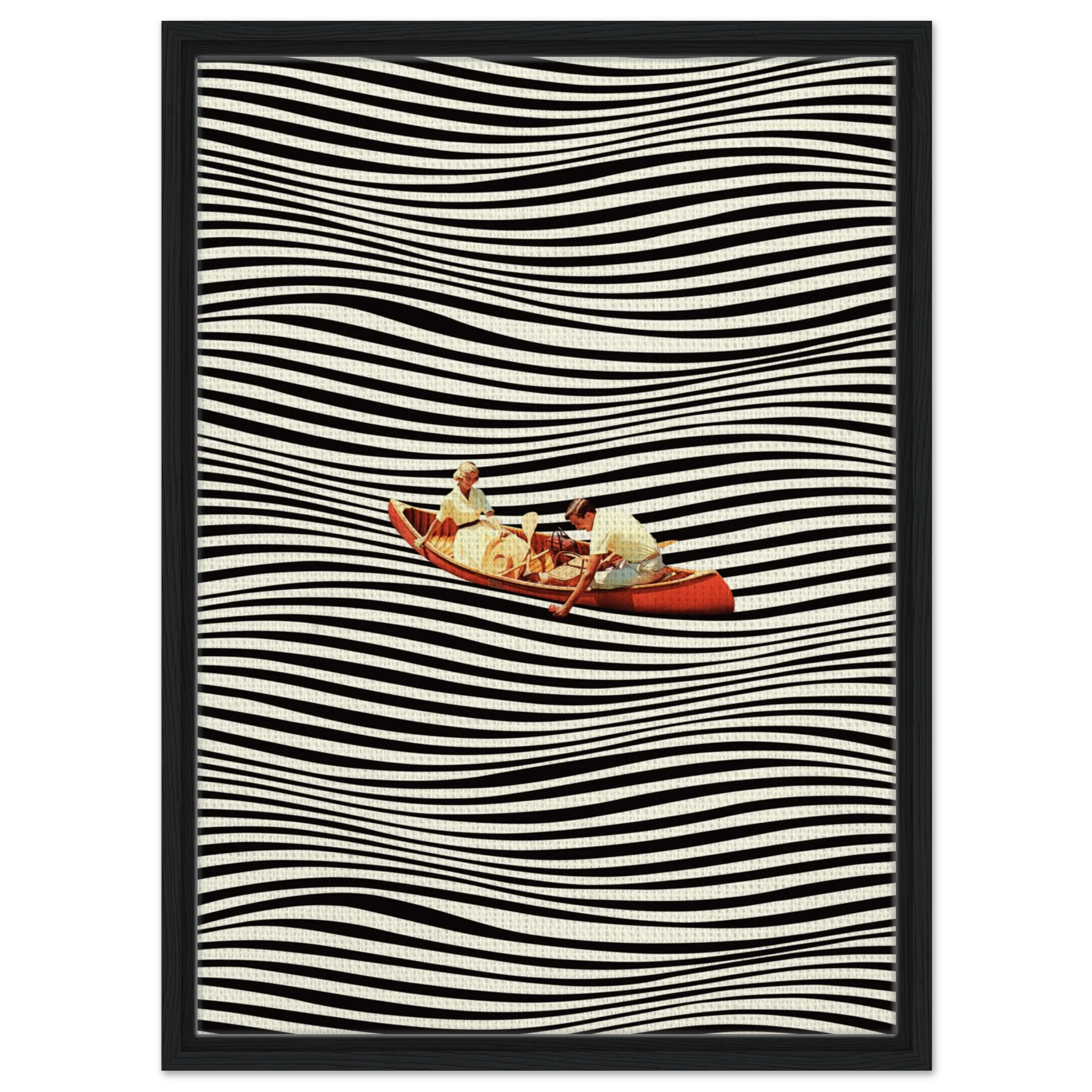 A Real Boat Trip Canvas