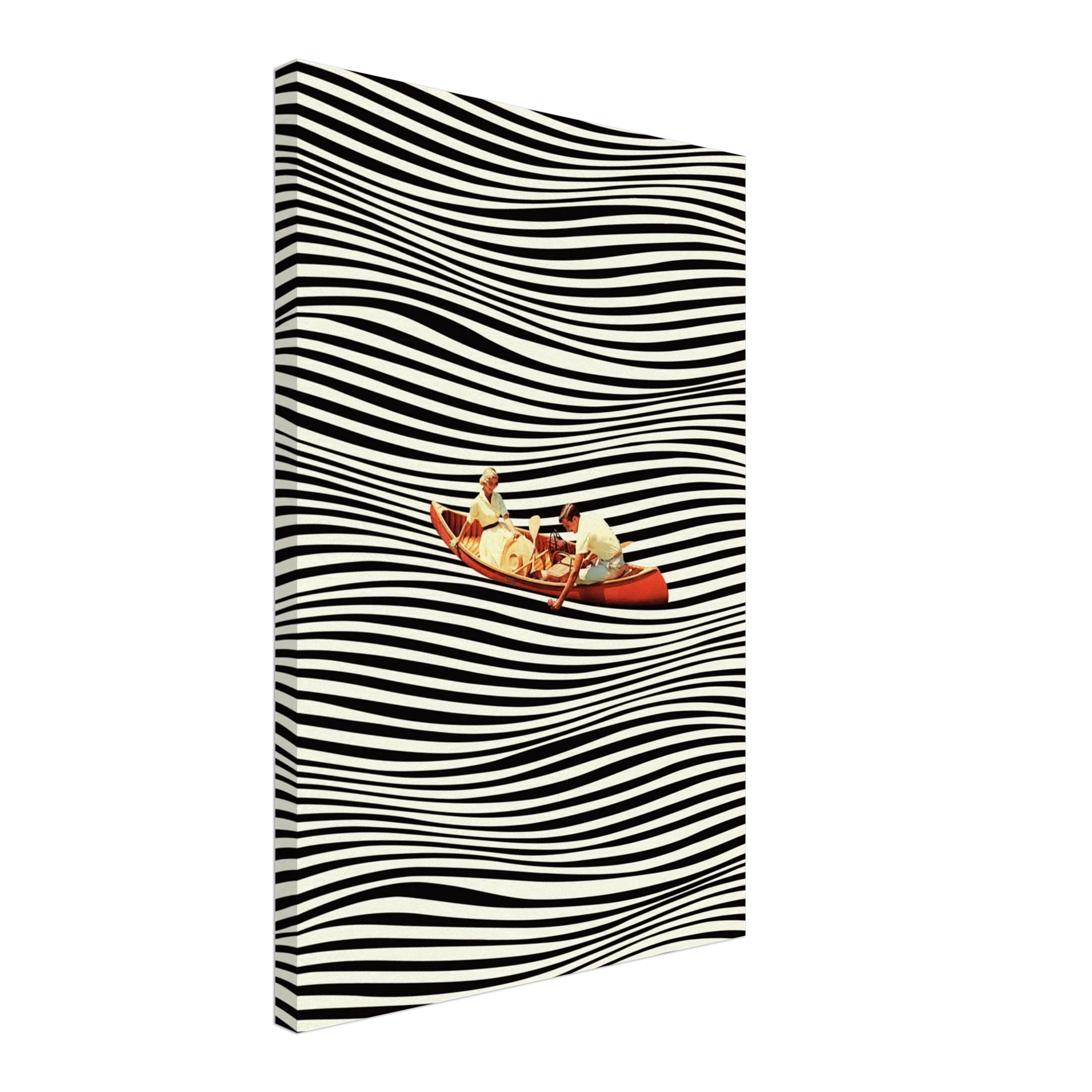 A Real Boat Trip Canvas