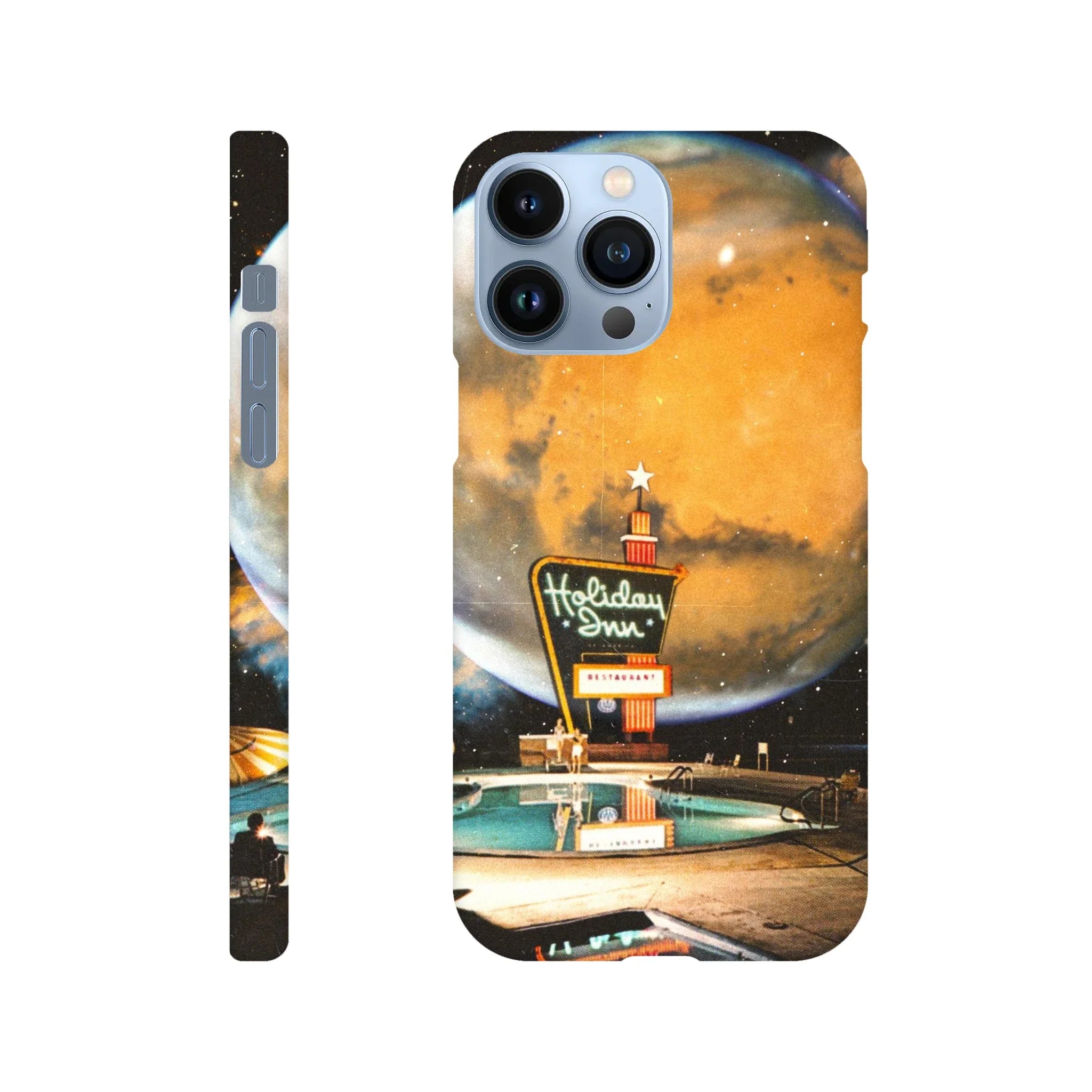 Space Hotel iPhone Case