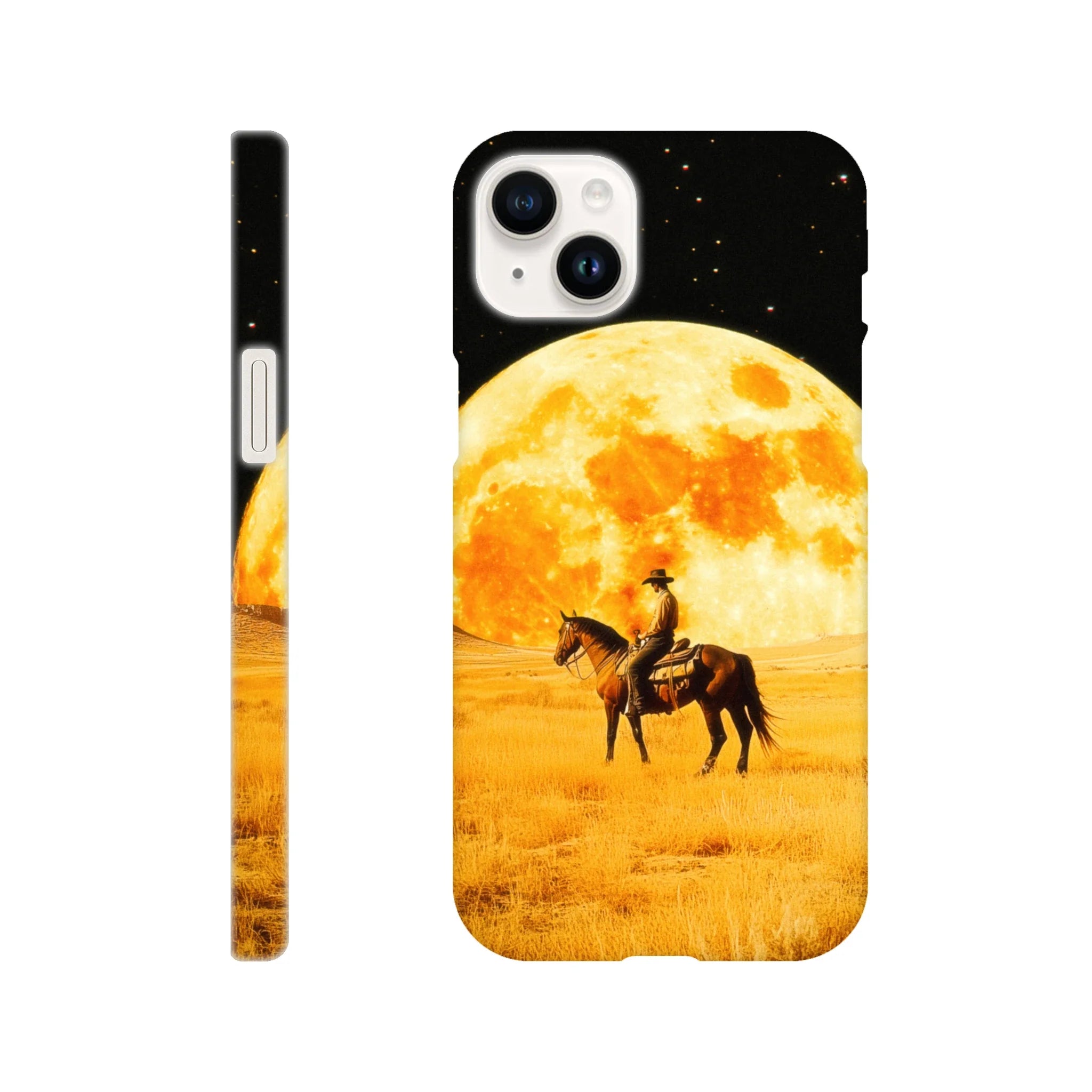 Lunar Cowboy iPhone Case