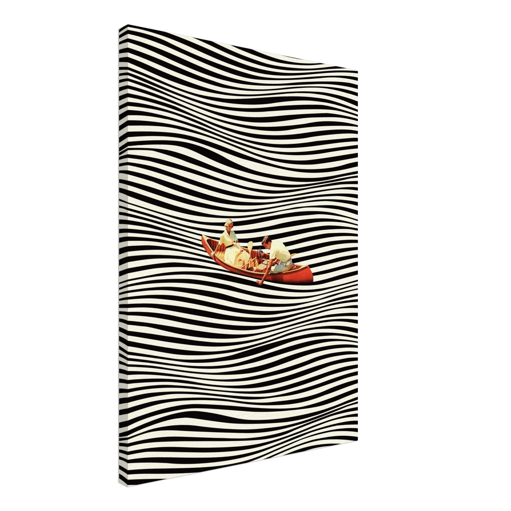 A Real Boat Trip Canvas