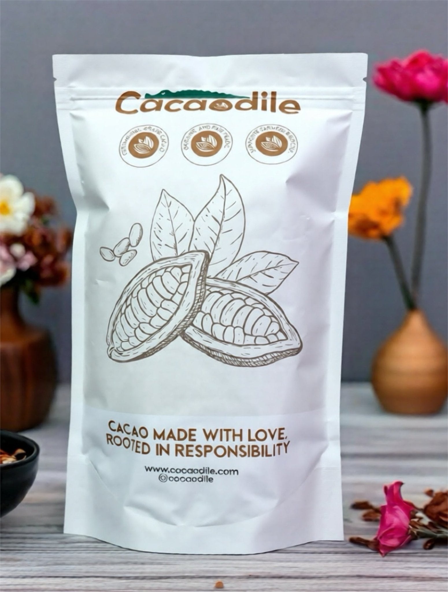 Økologisk seremoniell kakao fra Ecuador (Providence del Guyas) 1 kilo