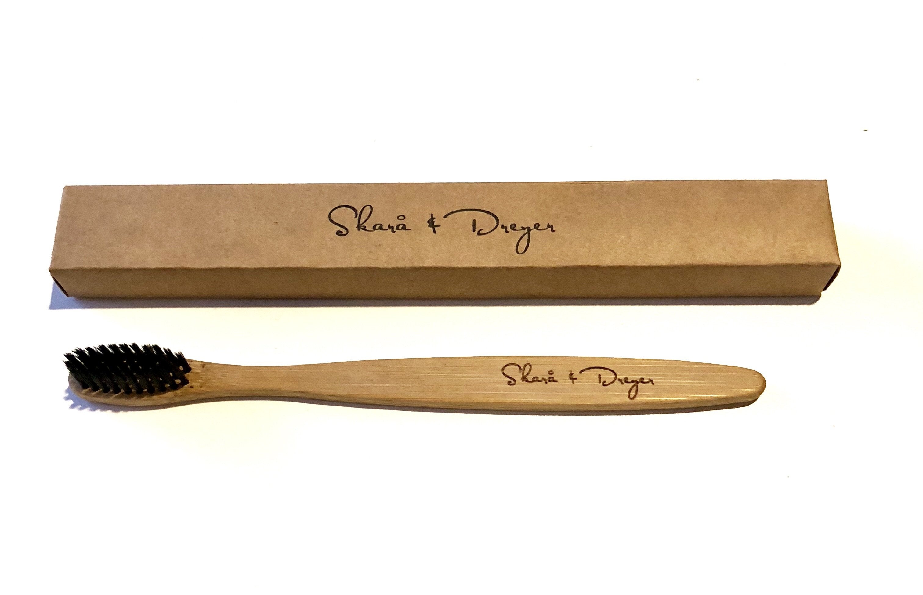 Tannbørste i tre - bambus