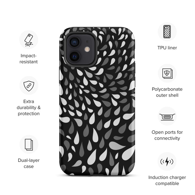 Slitesterkt design iPhone case - D2